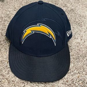 Los Angeles Chargers Hat. Wore once. Didn't fit. 7 3/8 fitted. Very nice.